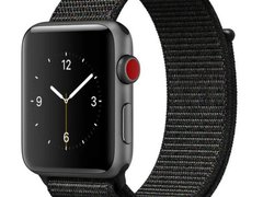 Curea iUni compatibila cu Apple Watch 1/2/3/4/5/6/7, 44mm, Nylon Sport, Woven Strap, Dark Black